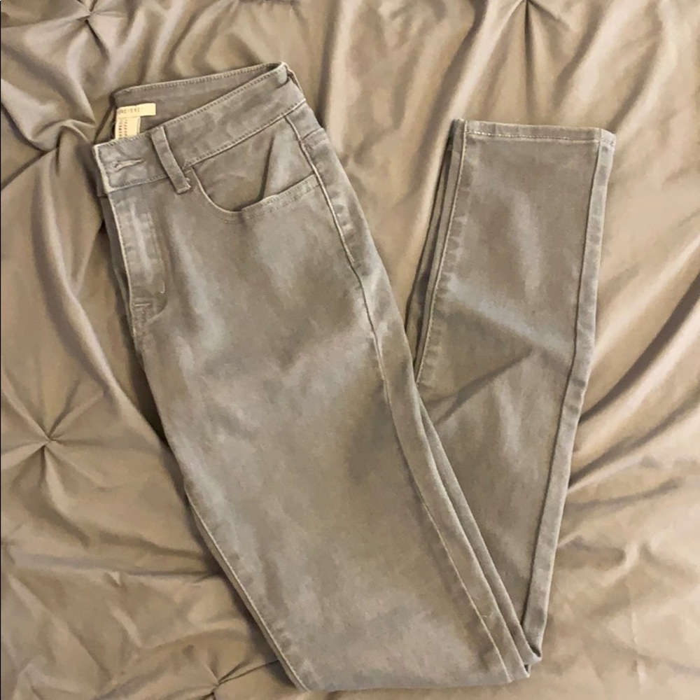 Grey jeans